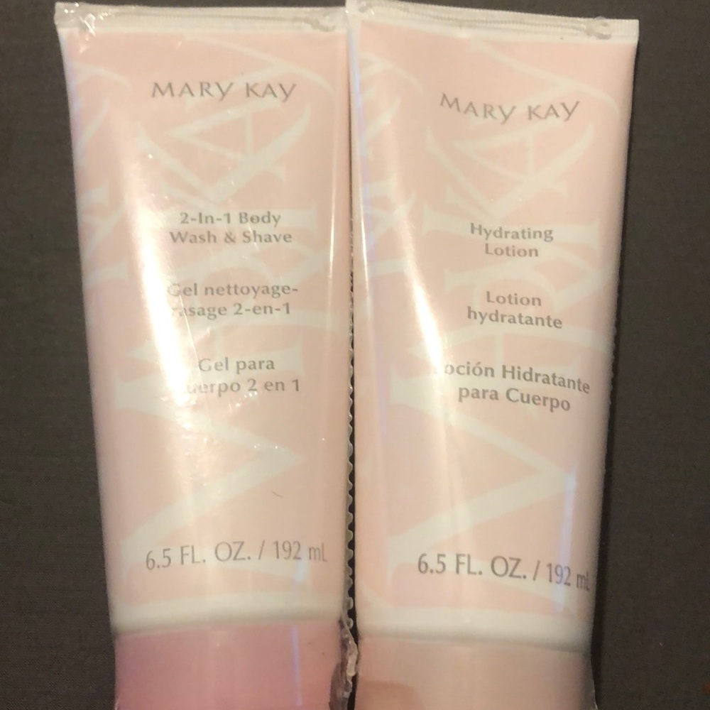 New Mary Kay body wash and hydrating lotion